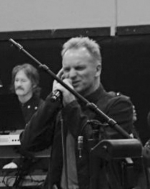 Sting rehearsal for Carnegie Hall, 2008