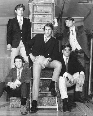 The Trend, 1967. Dave Ellis (drms/bottom left) Bob Spinardi (bass/top left) Gary Fricke (gtr/center) Todd Malone (vocalist/bottom right) Frank (top right)