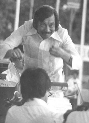 Conducting in the Phillipines, 1981 