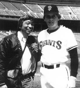 With Duane Kuiper in 1978